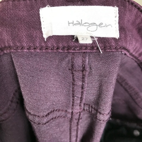 Halogen Purple 5-Pocket Mid-Rise Stretch Skinny Jeans
Size 27 - Picture 6 of 6